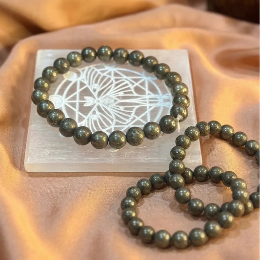 Natural Pyrite Bracelet