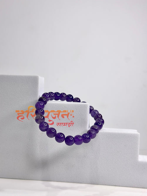 Amethyst bracelet